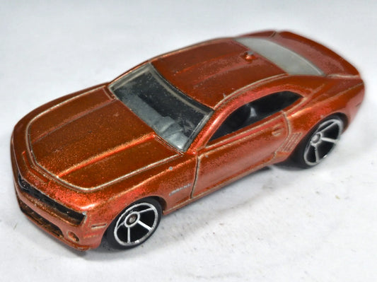 '10 Camaro Ss Hot Wheels 2008 1:64 Luzak Miedziany – zdjęcie 2