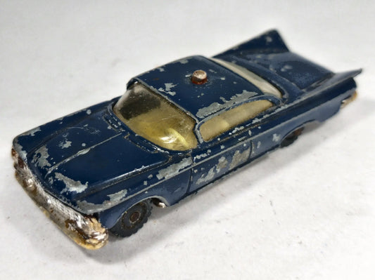 BUICK ELECTRA POLICE Husky '60 Niebieski 1:70 Made in Gt Britain – zdjęcie 2
