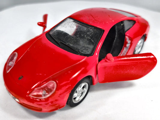 Porsche 911 Carrera 1997 Maisto 1997 Czerwony 1:41 – zdjęcie 2