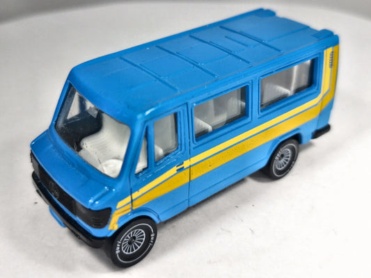 MERCEDES-BENZ T1 Poliguri '80 Niebieski 1:60 Made in Portugal – zdjęcie 2