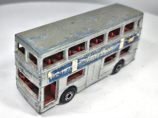 Daimler Fleetline Matchbox 1972 Super Kings 1:115 Made in England Luzak – zdjęcie 2