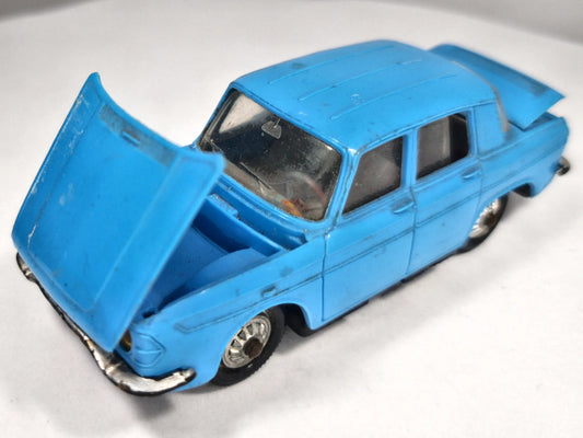 Renault R10 Norev '80 Niebieski 1:43 Made in France – zdjęcie 2