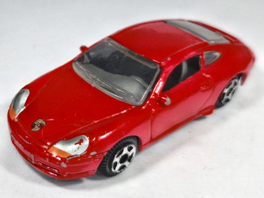 Porsche 911 Carrera (996) Motor Max 1:58 Luzak Czerwony – zdjęcie 2