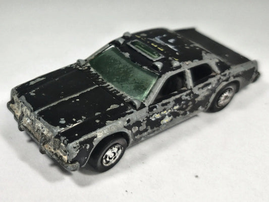 DODGE MONACO Sheriff Patrol Hot Wheels 1977 1:64 Luzak Czarny Policja – zdjęcie 2