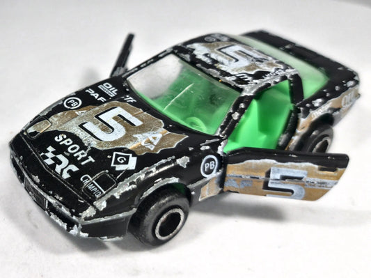 CHEVROLET CORVETTE Majorette '70 Czarny 1:57 Made in France – zdjęcie 2