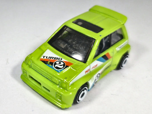 Honda City Turbo II Hot Wheels 2017 HW J-IMPORTS 1:64 Luzak Zielony – zdjęcie 2