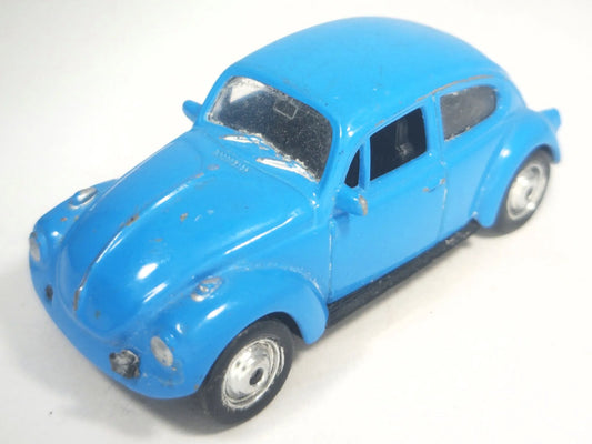 VOLKSWAGEN BEETLE (TYPE 1), Welly, Die cast NO 52222, Błękitny, 1:52 – zdjęcie 2