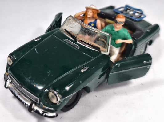 MG MGB Roadster / Cabriolet Hongwell 1:40 Luzak Zielony – zdjęcie 2