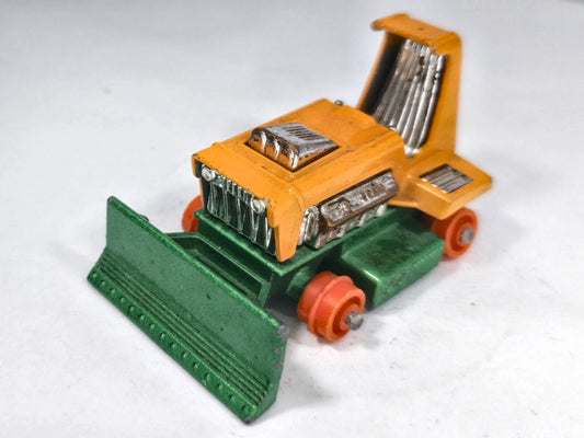 Big Bull Matchbox 1975 Superfast 1:64 Made in England Buldożer Luzak – zdjęcie 2