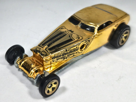 Hi-Roller Hot Wheels 2015 1:64 GOLD STARS Luzak Złoty – zdjęcie 2