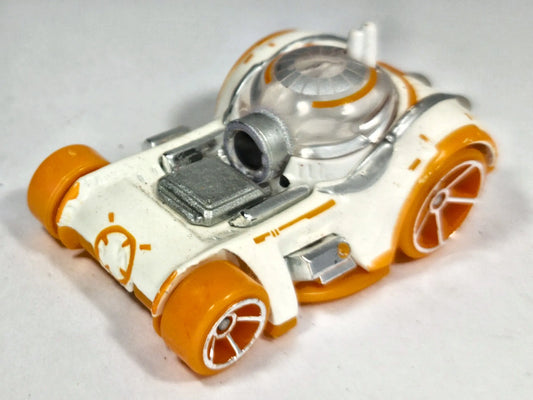 BB-8 CHARACTER CAR STAR WARS Hot Wheels 2015 Biały 1:64 – zdjęcie 2