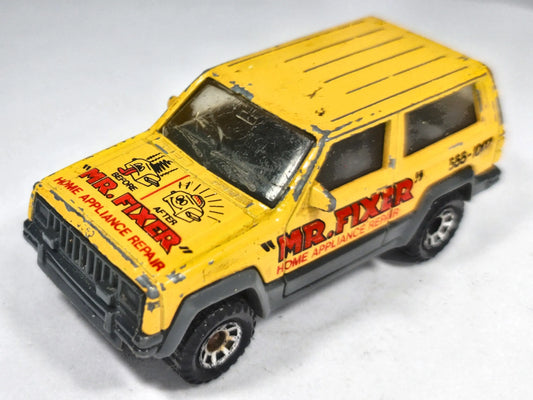 Jeep Cherokee Matchbox '80 1:56 Mr. Fixer – Home Appliance Repair – zdjęcie 2