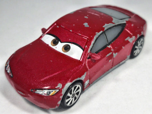 Natalie Certain, Auta 3 DISNEY/PIXAR CARS, Mattel, Die cast 0037EAA, 1:64 – zdjęcie 2
