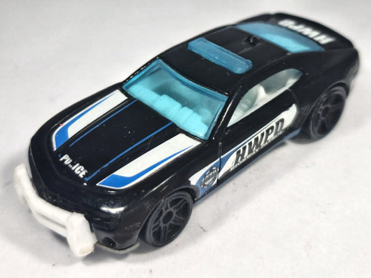 '10 CHEVROLET CAMARO SS, HWPD POLICE, Hot Wheels 2016, T9579, Czarny, 1:64 – zdjęcie 2