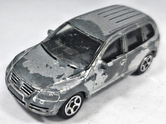 Volkswagen Touareg Realtoy 1:64 Luzak Szary – zdjęcie 2