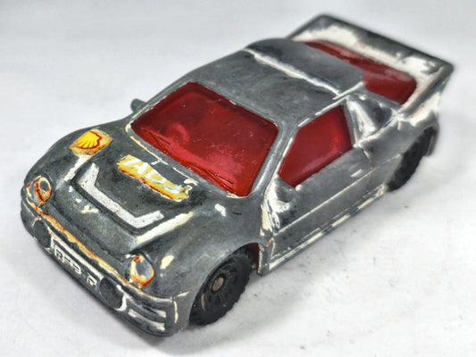 Ford RS 200 Matchbox 1986 Superfast 1:55 Shell Luzak Szary – zdjęcie 2