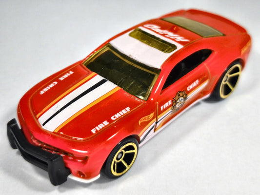 '10 Camaro SS HW Rescue Straż pożarna Hot Wheels Czerwony 1:64 Fire Chief – zdjęcie 2