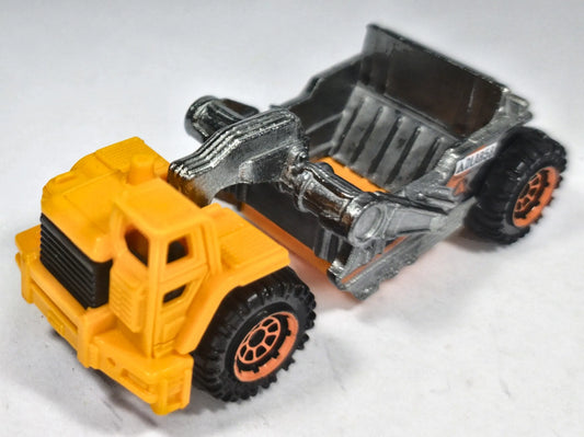 Road Scraper MBX Construction Matchbox 2007 Żółty 1:64 – zdjęcie 2