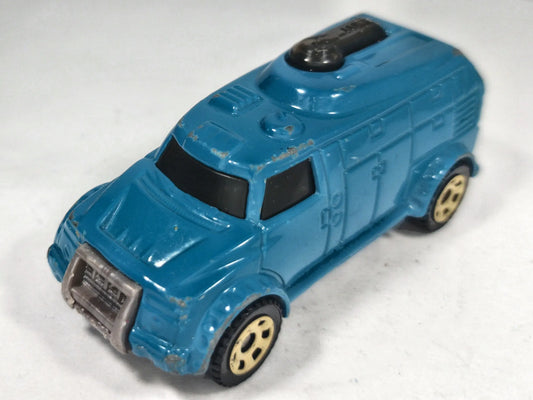 Mobile Command Matchbox 2007 Burger King 1:64 Ciężarówka Luzak Niebieski – zdjęcie 2