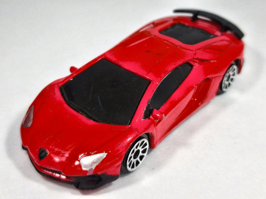 LAMBORGHINI AVENTADOR, RMZ City, Die cast, Czerwony, 1:64, Resoraki – zdjęcie 2