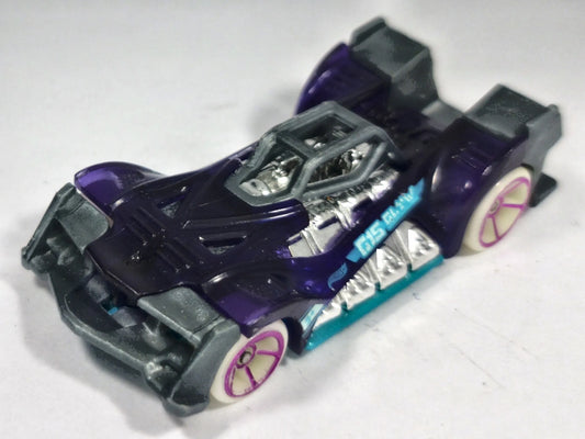 Voltage Spike Hot Wheels 2004 1:64 FASTER Luzak Fioletowy – zdjęcie 2