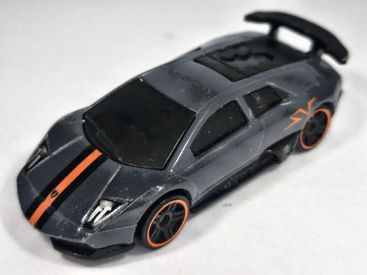 LAMBORGHINI MURCIELAGO LP 670-4 SV, Hot Wheels 2010 Grafitowy 1:64 Resoraki – zdjęcie 2