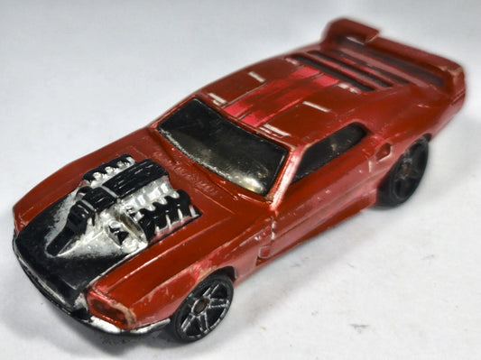 Rivited Hot Wheels 1:64 Luzak Bordowy – zdjęcie 2