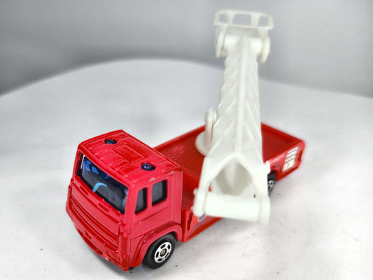 Special Rescue Unit Truck Motor Max 1:64 Straż pożarna Luzak Czerwony – zdjęcie 2
