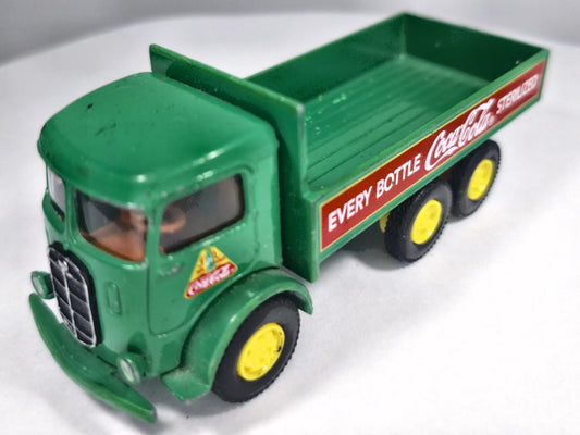 MACK MODEL CJ DELIVERY TRUCK COCA COLA, Solido 1989, Die cast, Zielony 1:54 – zdjęcie 2