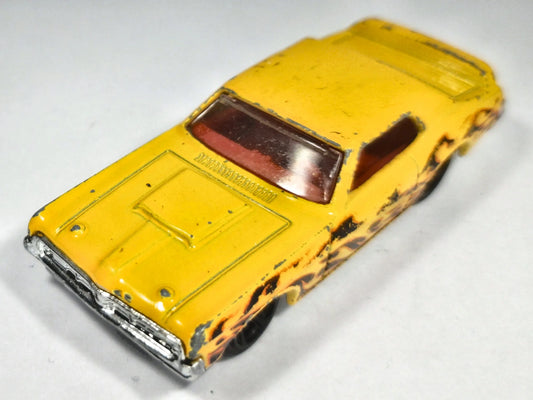 Mercury Cougar Eliminator Hot Wheels 2008 1:64 Muscle car Luzak Żółty – zdjęcie 2
