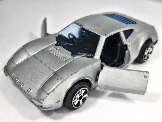 FORD G.T. 70 Polistil Srebrny 1:43 Made in Italy – zdjęcie 2