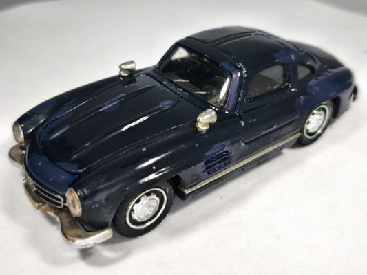 1954 Mercedes 300 S Solido '75 Granatowy 1:43 Made in France – zdjęcie 2