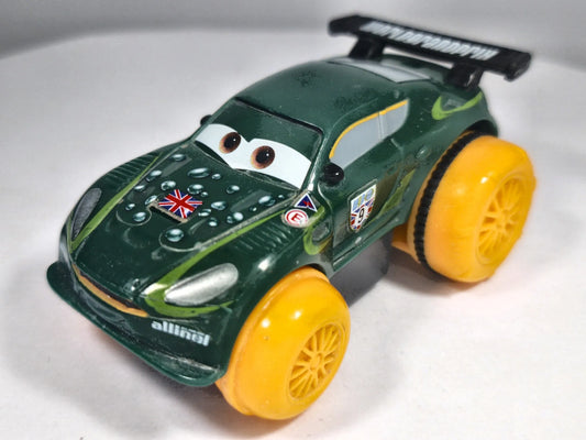Nigel Gearsley ASTON MARTIN DBR9, Disney/Pixar 2012, 71342, Zielony, 1:55 – zdjęcie 2