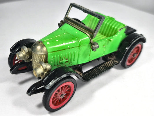 1913 MORRIS OXFORD Dinky Toys '70 Zielony 1:36 Made in England – zdjęcie 2