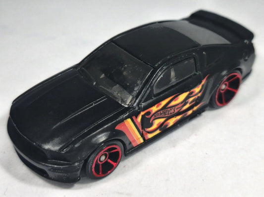 '07 FORD MUSTANG, Hot Wheels 2007, Die cast M0518, Czarny, 1:64, Resoraki – zdjęcie 2