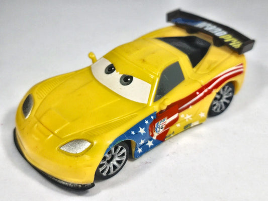 JEFF GORDON CORVETTE #24, Auta - Disney / Pixar, Żółty, 1:64, Resoraki – zdjęcie 2