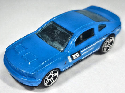 Ford Mustang Hot Wheels 1995 Muscle Mania 1:64 Luzak Niebieski Muscle Car – zdjęcie 2