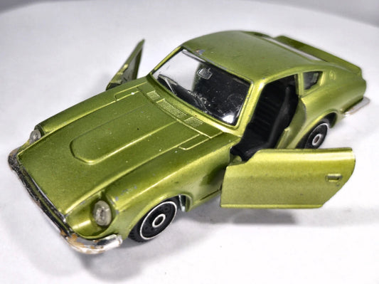 DATSUN 240Z Polistil '70 Zielony 1:43 Made in Italy – zdjęcie 2