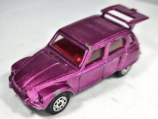 CITROEN DYANE Corgi Juniors '80 Różowy Magenta 1:48 Made in Gt Britain – zdjęcie 2