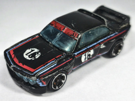 BMW 3.0 CSL Race Car Hot Wheels 2015 HW Speed Graphics 1:64 16 Luzak Czarny – zdjęcie 2
