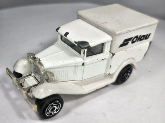 FORD MODEL A Majorette '90 Biały 1:43 Made in France – zdjęcie 2