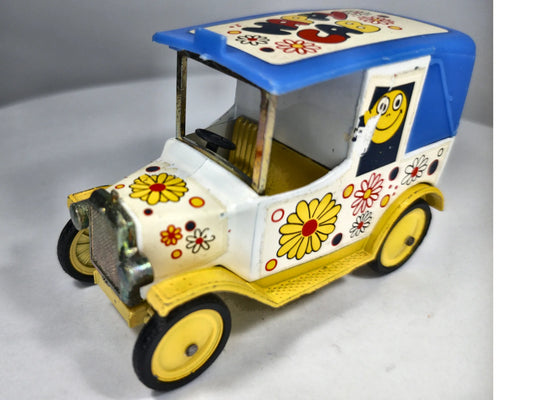 TAXI Dinky Toys '70 Biały 1:32 Made in England – zdjęcie 2