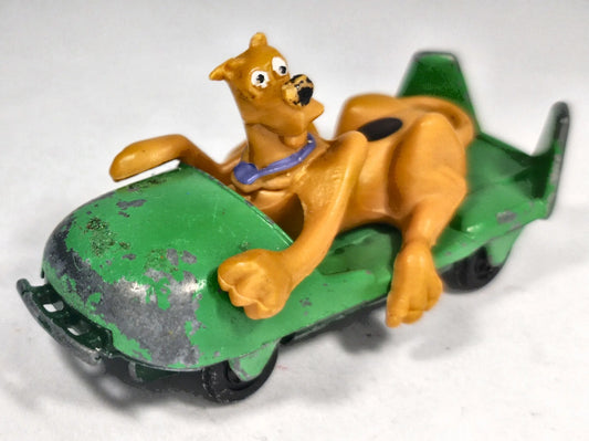 SCOOBY-DOO BOBSLEIGH Corgi '70 Zielony 1:64 Made in Great Britain – zdjęcie 2