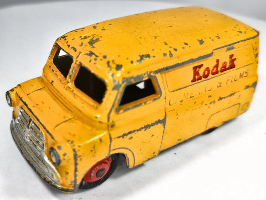 BEDFORD Dinky Toys '60 Żółty 1:43 Made in England Kodak – zdjęcie 2