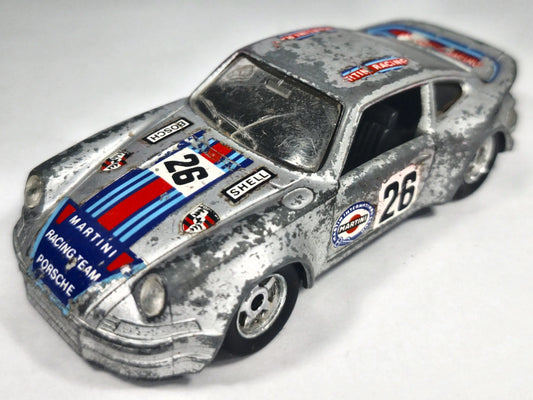 PORSCHE CARRERA RSR, MARTINI RACING TEAM, Norev 1974, NO.839, Srebrny, 1:43 – zdjęcie 2