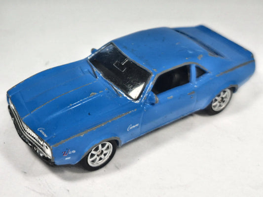 1968 Chevrolet Camaro Z/28 Welly Niebieski 1:64 Luzak – zdjęcie 2