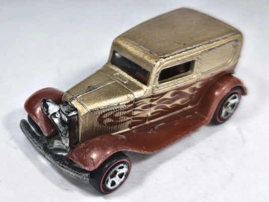 Ford Model A Delivery Hot Wheels 1988 Redline 1:64 Luzak Brązowy – zdjęcie 2