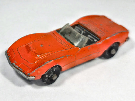 CORVETTE CABRIO TUF-TOTS Lone Star '60 Pomarańczowy 1:72 Made in England – zdjęcie 2
