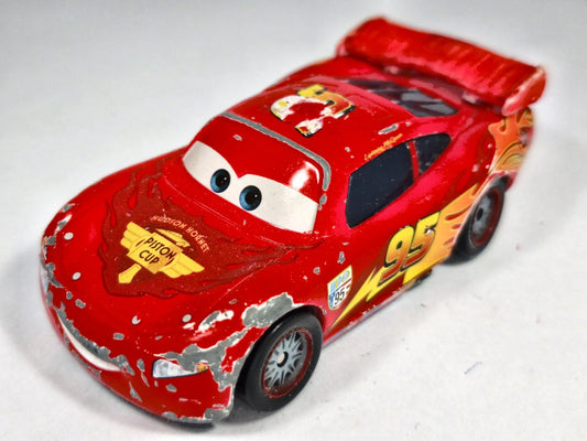Lightning Mcqueen ZygZak Auta Disney/Pixar Czerwony 1:55 – zdjęcie 2