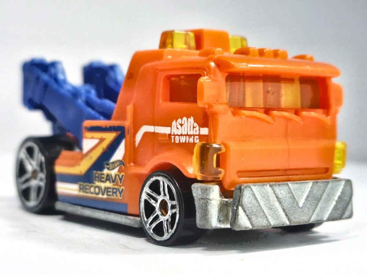 HEAVY HITCHER, Hot Wheels 2018, Die cast FYB59, Pomarańczowy, 1:64 – zdjęcie 9